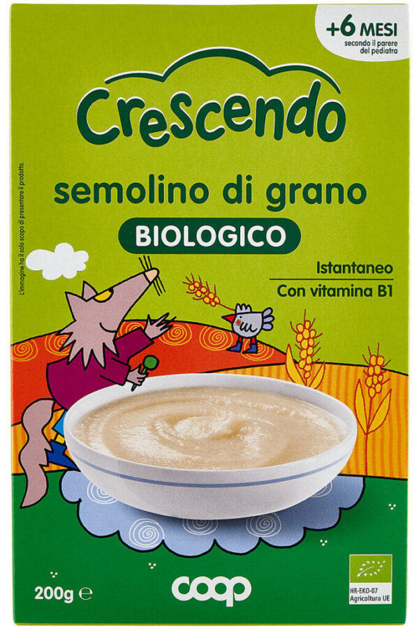 Organic Wheat Semolina 200g