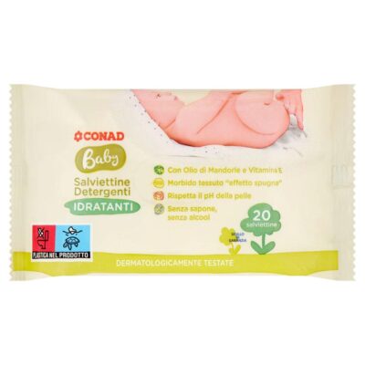 Conad Baby Moisturizing wet Wipes (20pcs)